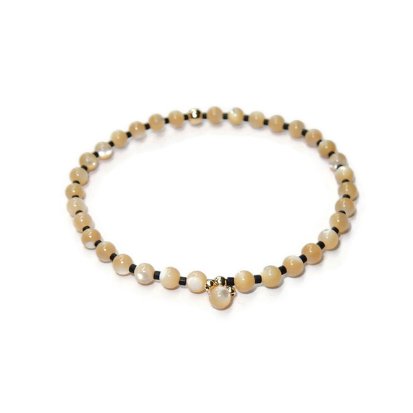 flexbracelet Mother of Pearl Ochre BFMOP3334