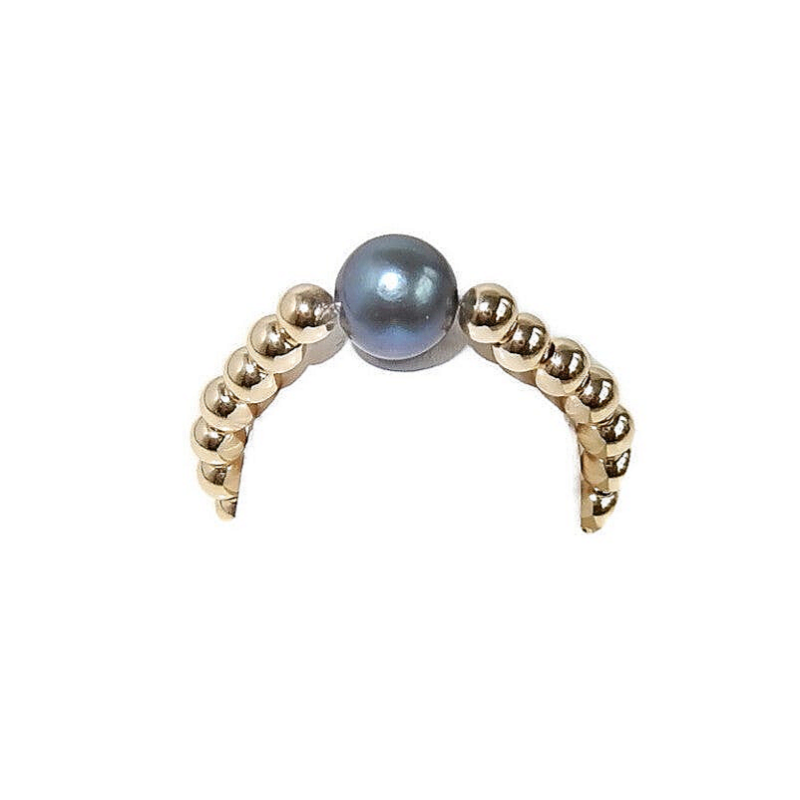 flexring 3 mm Luc greyblue freshwaterpearl RFPL2932