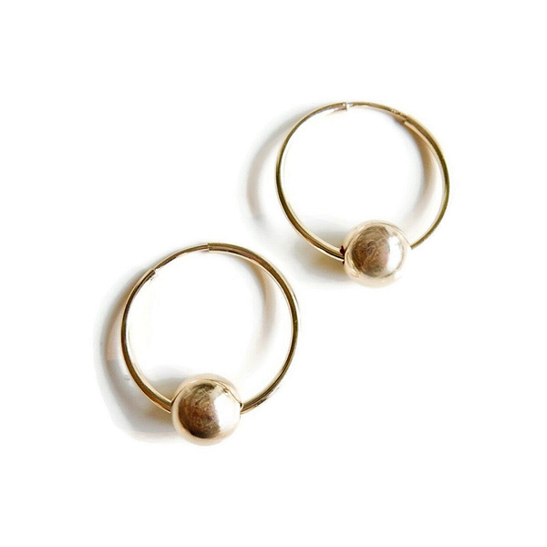 endless hoops with 8 mm bead EHB2802