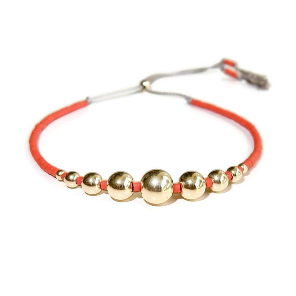 silk bracelet Lafauve Excl Fire BSLE3049