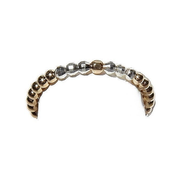 flexring 2 mm with sparkling silver accents RF1251