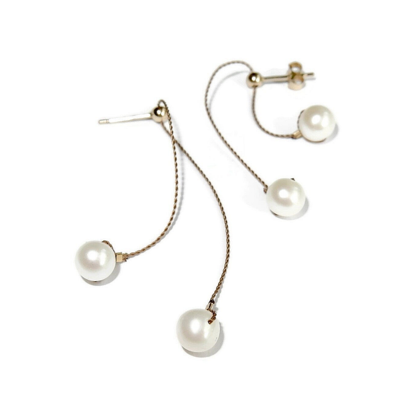 earrings Dancing Queen freshwaterpearl white AAA quality EDQ3058