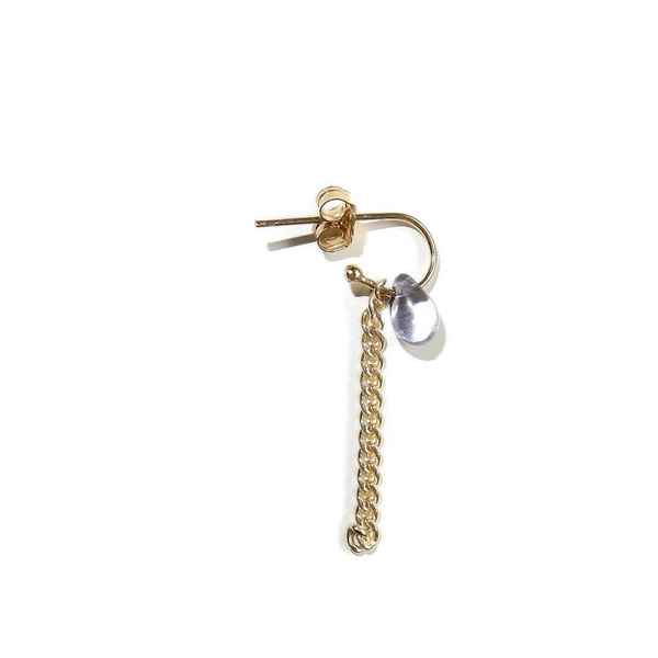 earrings Joy petit with chain (priced per pair, available in 6 colours) EJP2581