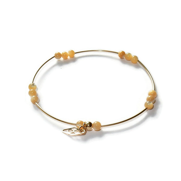 flexbangle Mother of Pearl ochre BFMPO3335