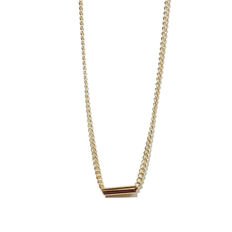 necklace the Minimalist straight tube NM3177