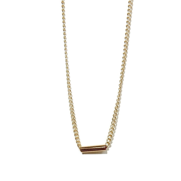 necklace the Minimalist straight tube NM3177