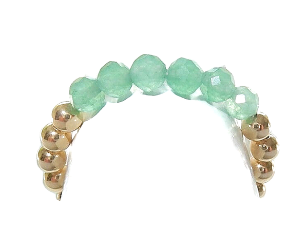 3 mm flexring green Aventurine RF1773A