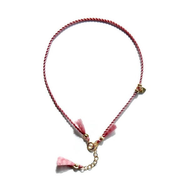 adjustable anklet rose A1840