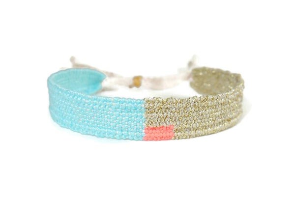 bracelet Woven Turquoise BW2229