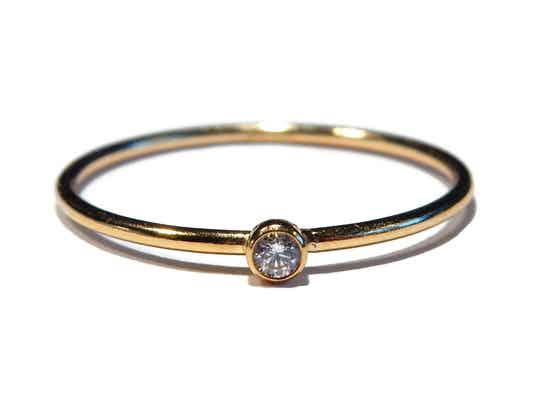 stackring 1 mm white RSG3