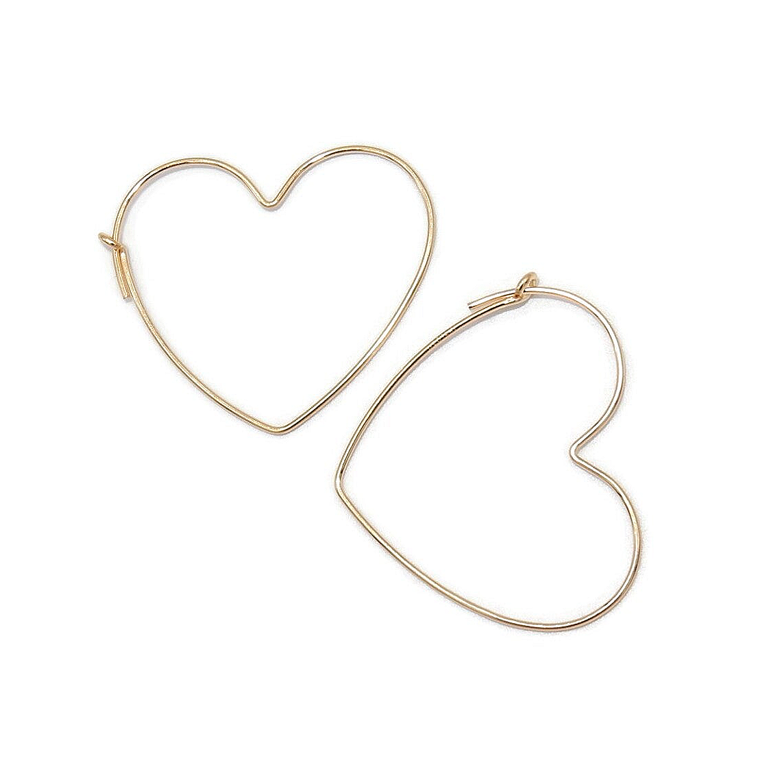 heartshaped hoops 20 or 30 mm EB2370