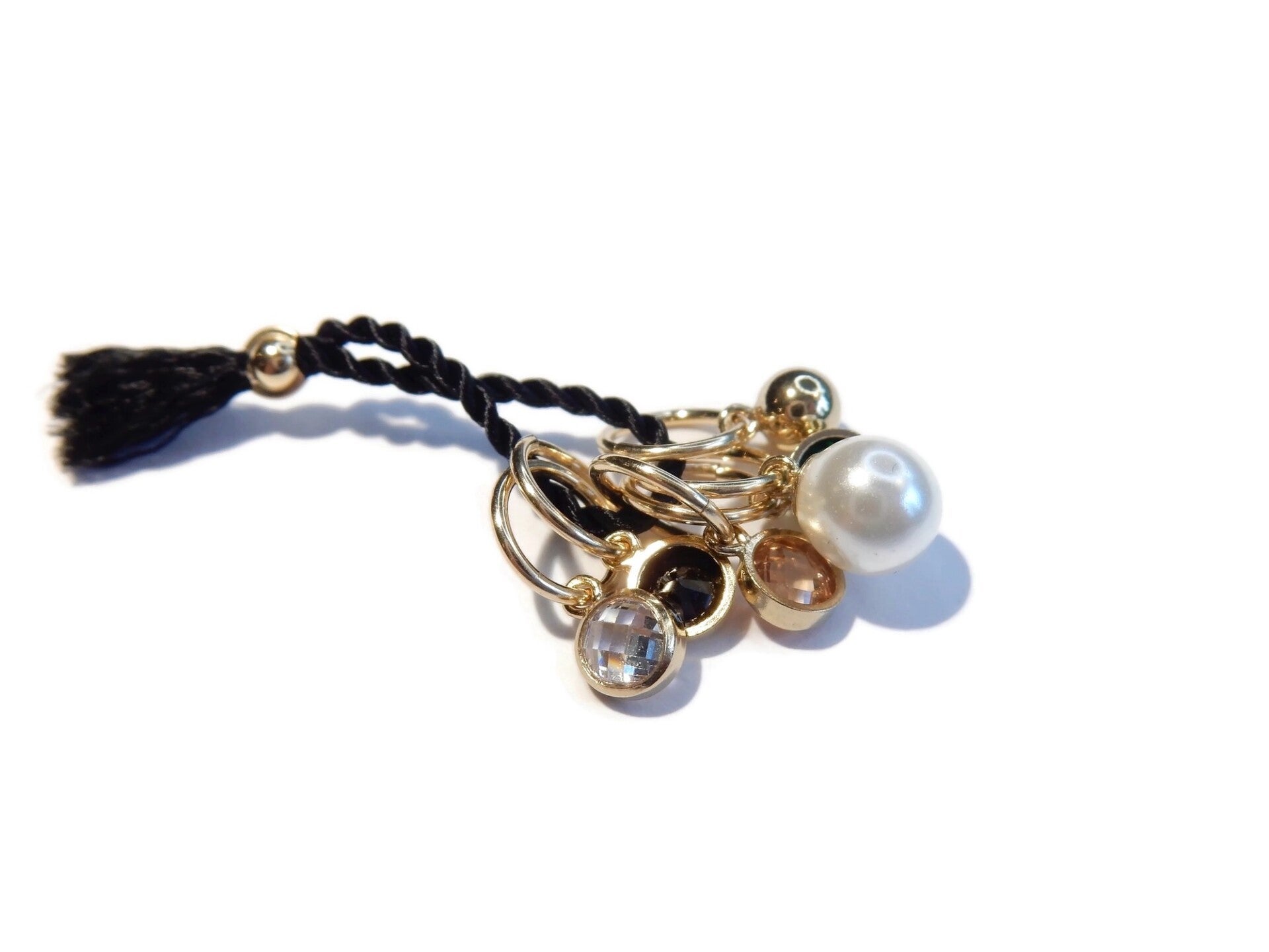 charm CZ on a sparkling ring CH2518