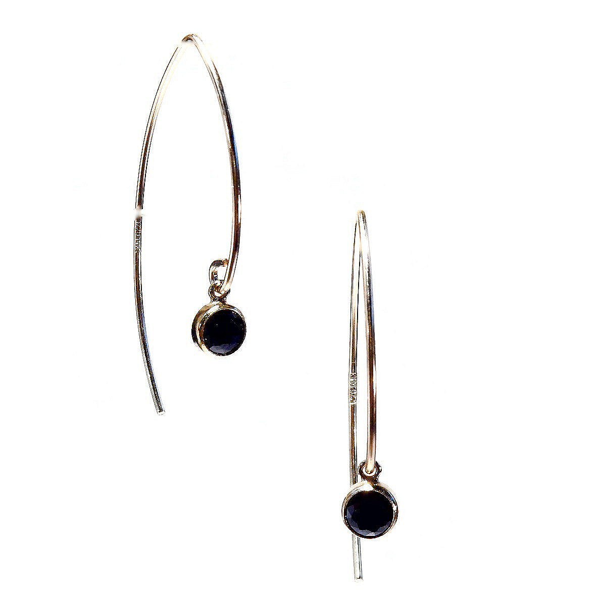 earrings Luc black EL1347