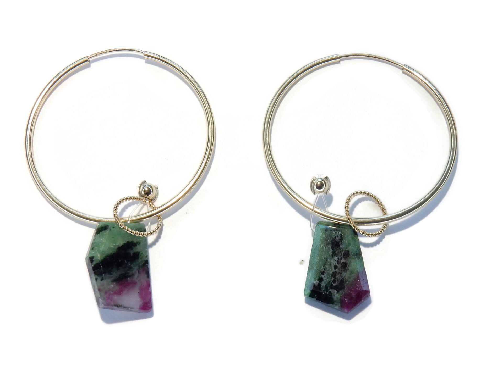 earrings Luc Excl Ruby Zoisite ELE1973