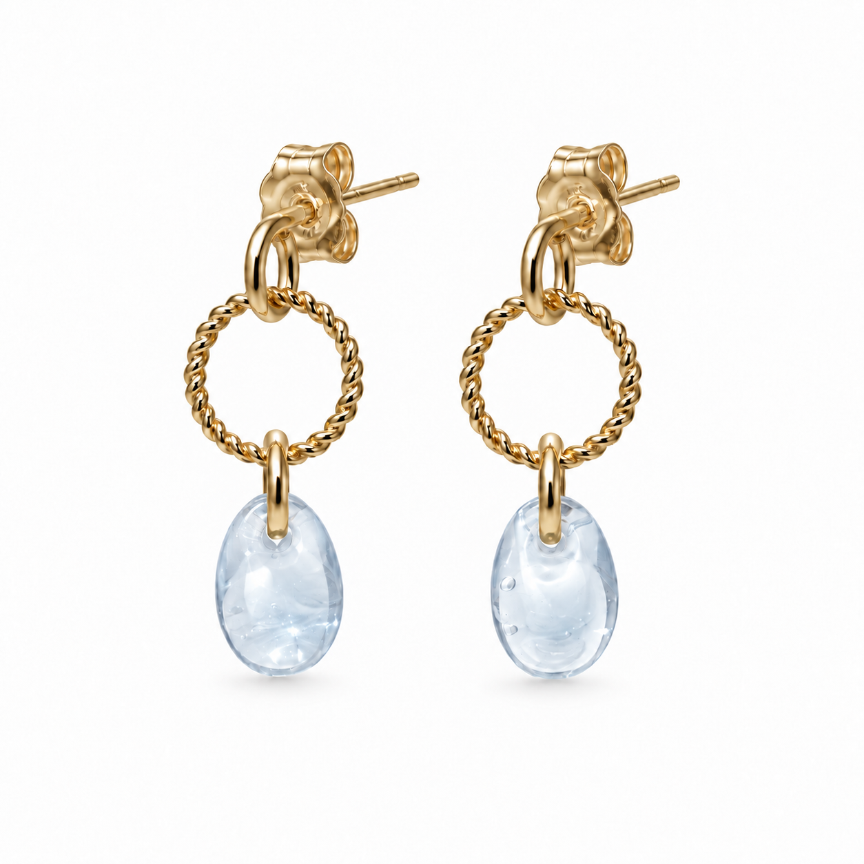 studs with drop in multiple colours EJ3018