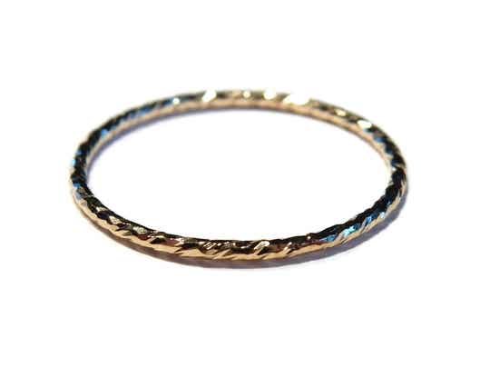 stackring 1 mm sparkling RSG11