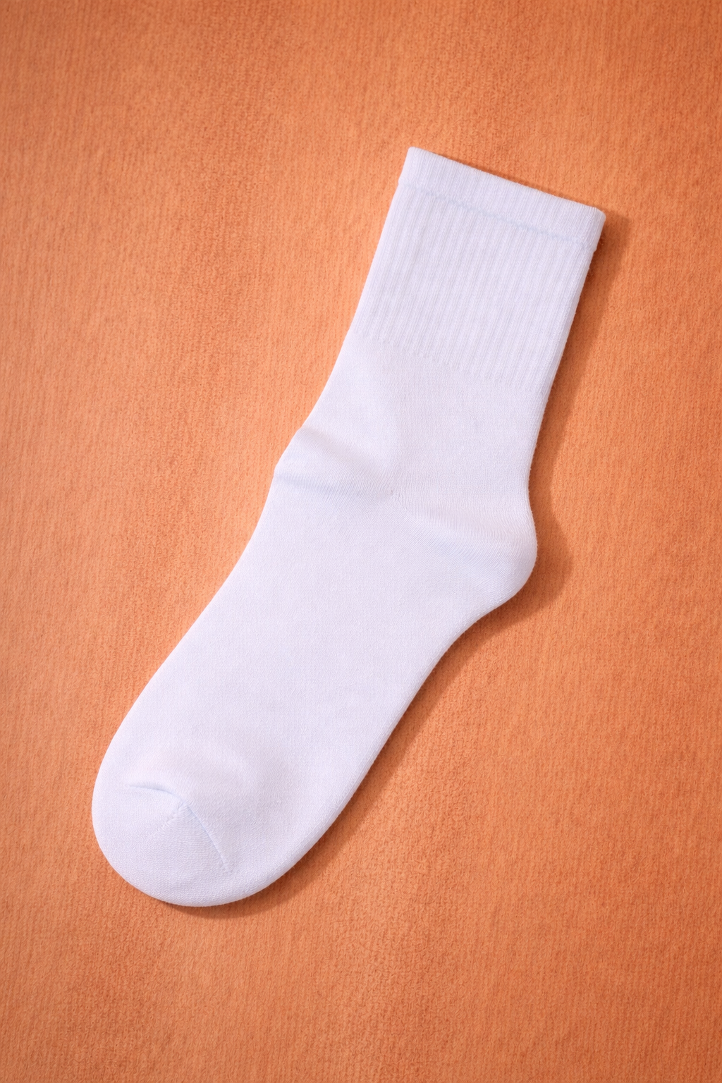 Meeste pikkad valged sokid (40-43) 10 PAARI