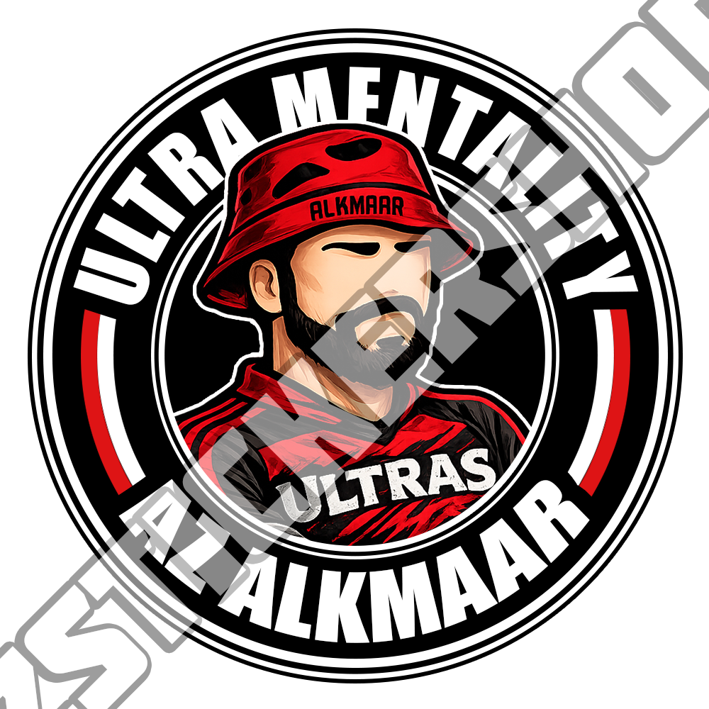 (Vinyl) Sticker ''Ultra mentality'' 50x