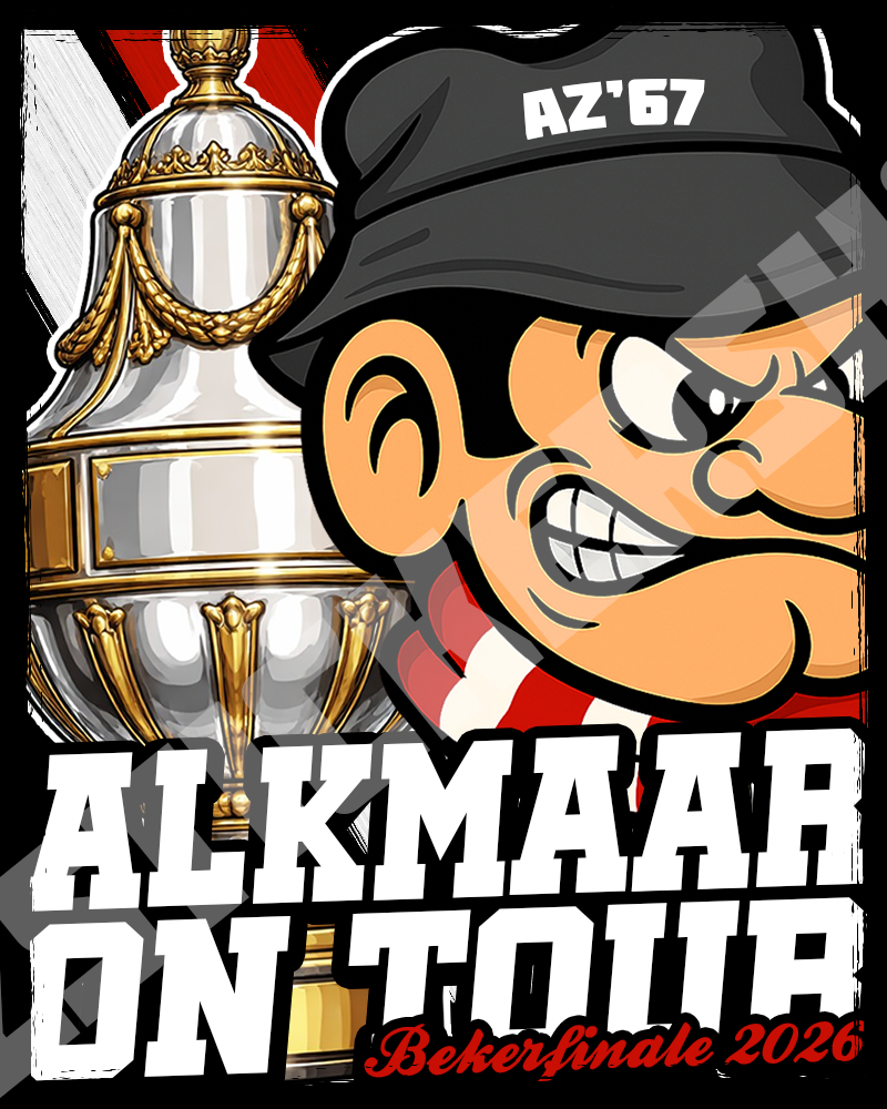 Sticker bekerfinale ''On tour''