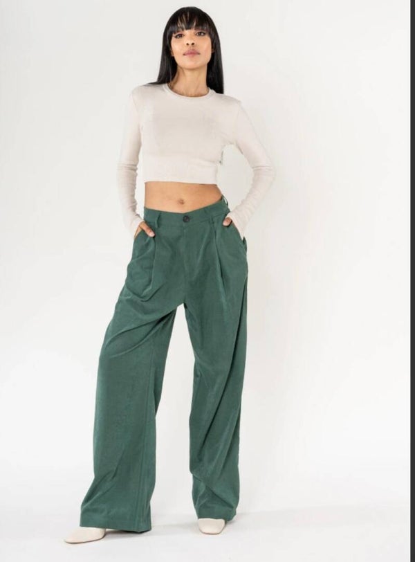 Pantalon large habillé