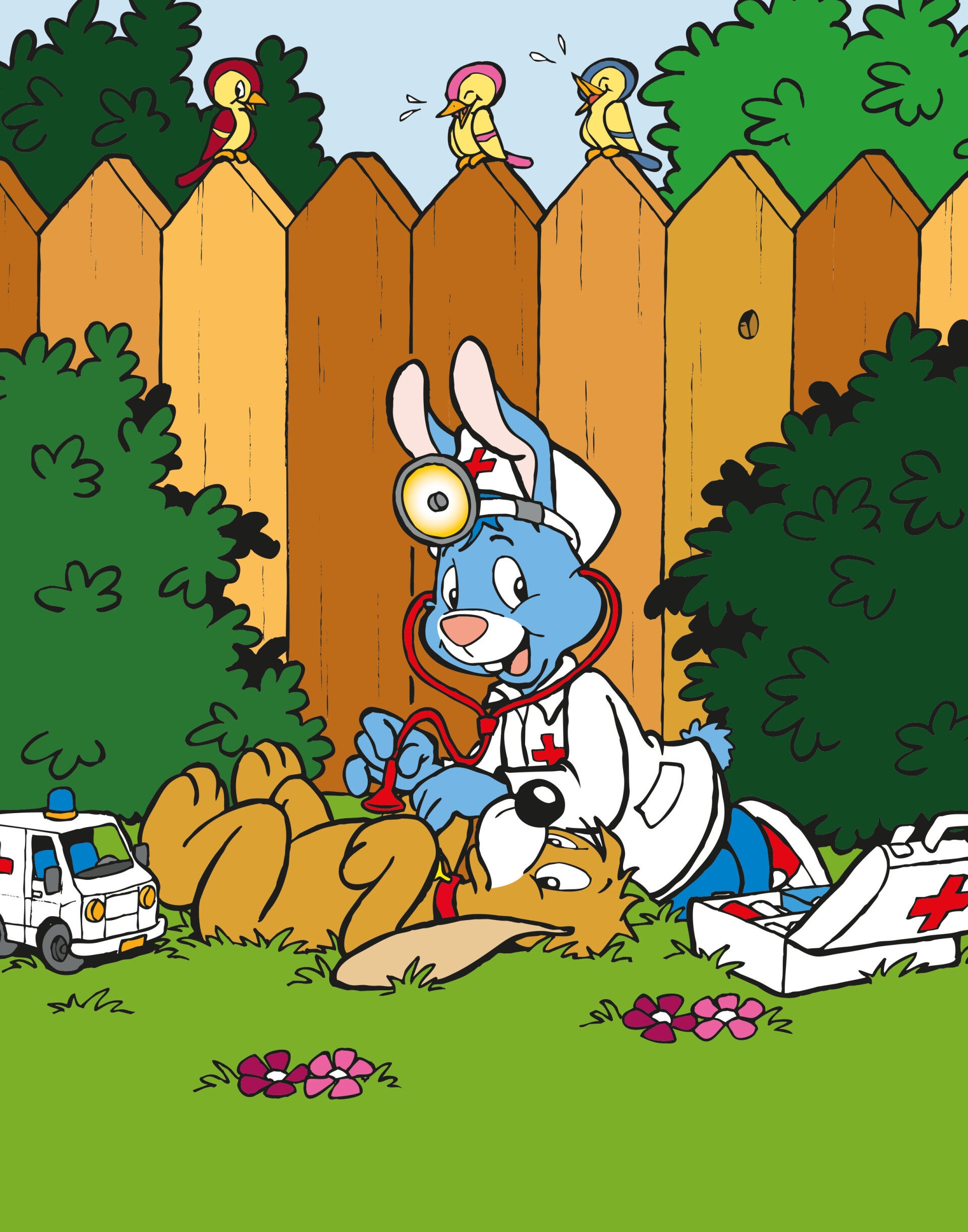 Bobo illustratie bestaand karakter dubbelen