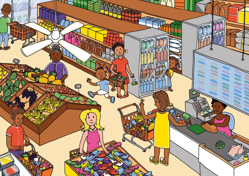 praatplaat _onderbouw_supermarkt laten maken