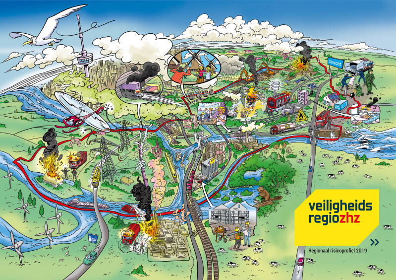 drukke kijkplaat veiligheidsrisicos Tekenteam ontwerpt