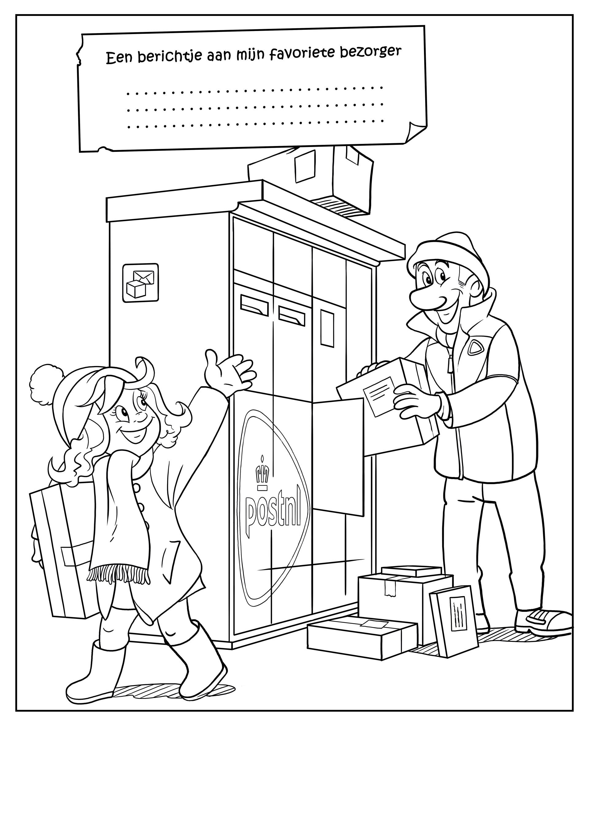 kleurplaat voor bedrijfsleven