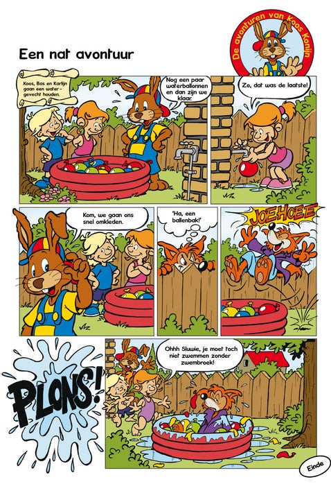 striptekenaar_Koos_Konijn_Roompot_vakantieparken