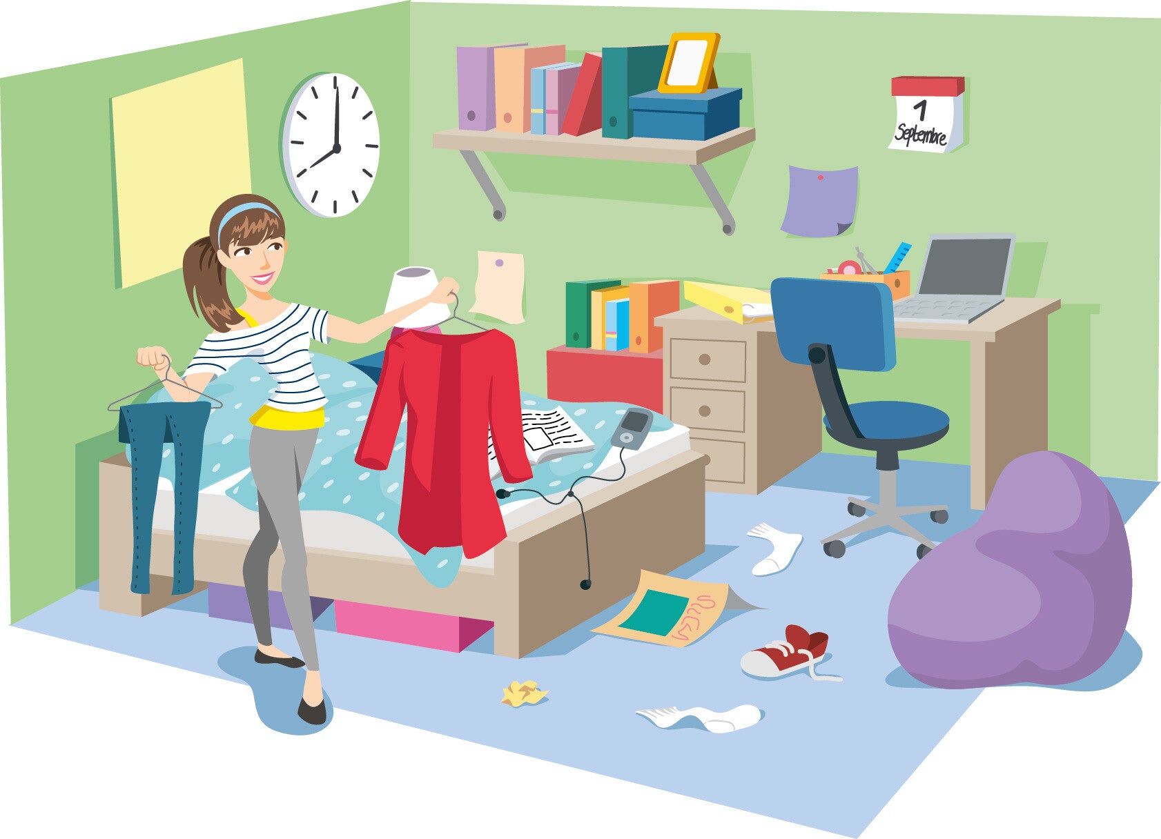 illustraties maken middelbaar onderwijs