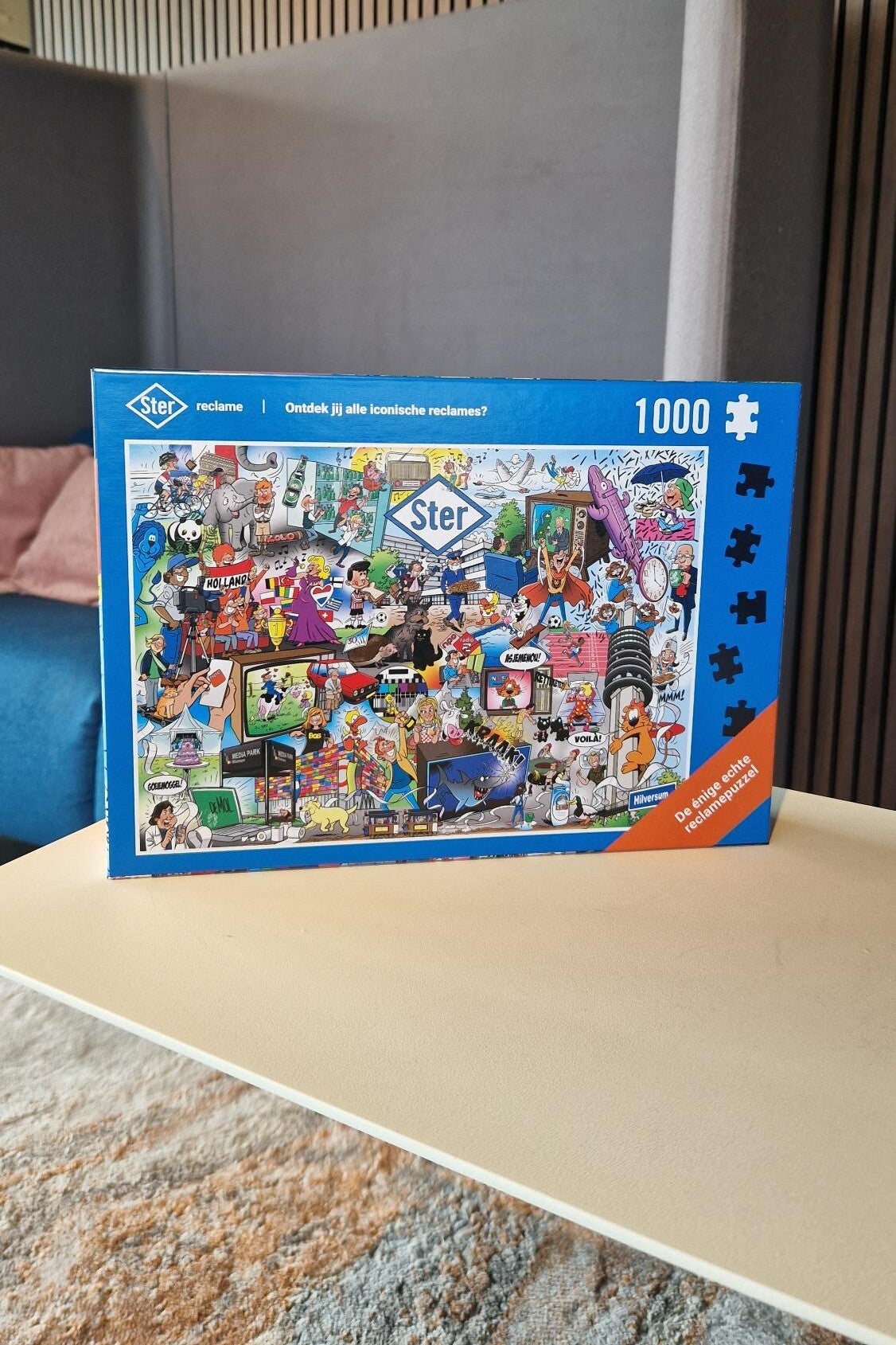 legpuzzel van Haasteren laten illustreren