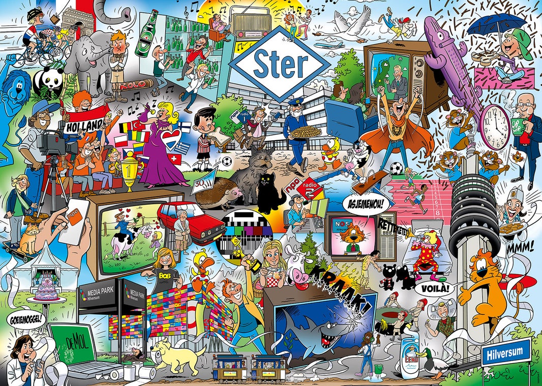 legpuzzel op maat voor STER reclame