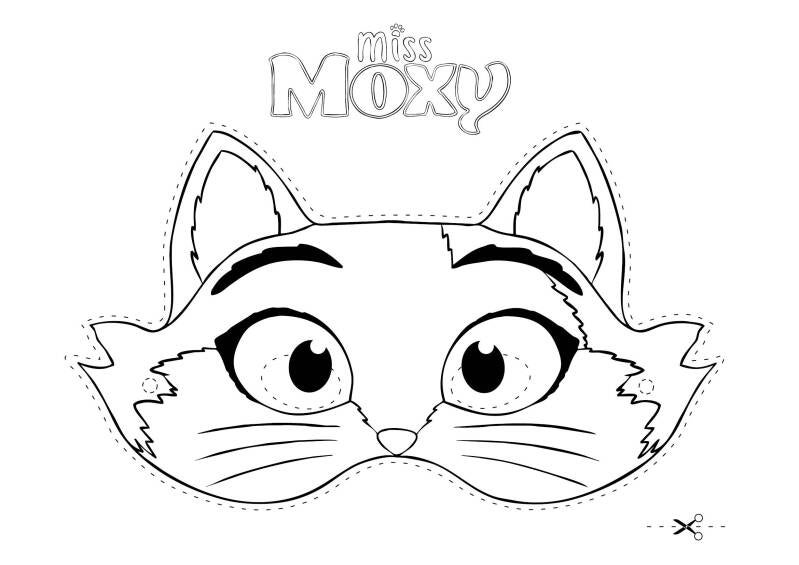 kindermasker Miss Moxy 