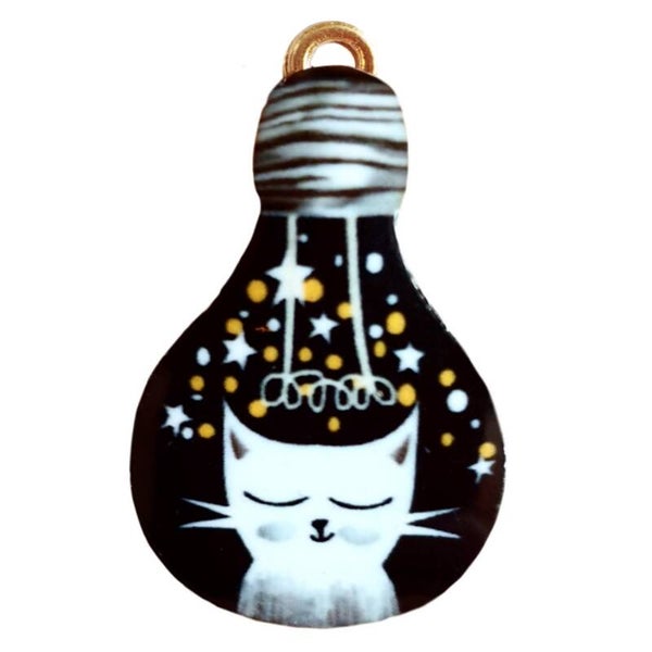 Bedel "Lampje" Witte kat