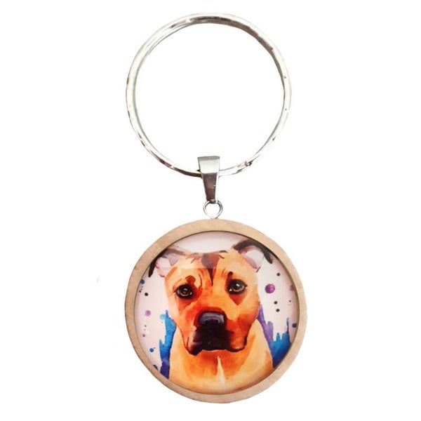 Sleutelhanger "Kort" Dog