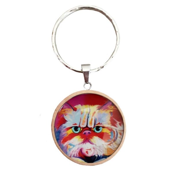 Sleutelhanger "kort" Watercolor 2