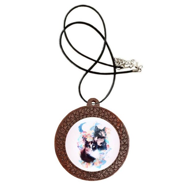 Ketting "Hout" Watercolour 4