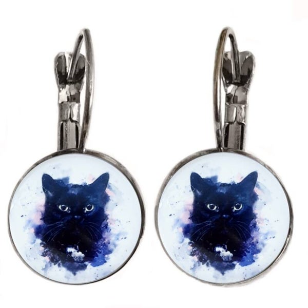 Oorbellen watercolour Kat 15