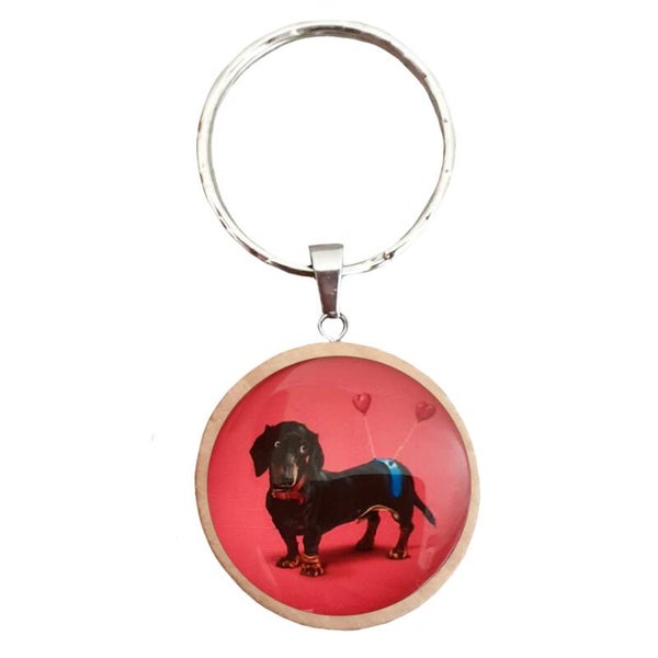 Sleutelhanger "Hartjes" 6