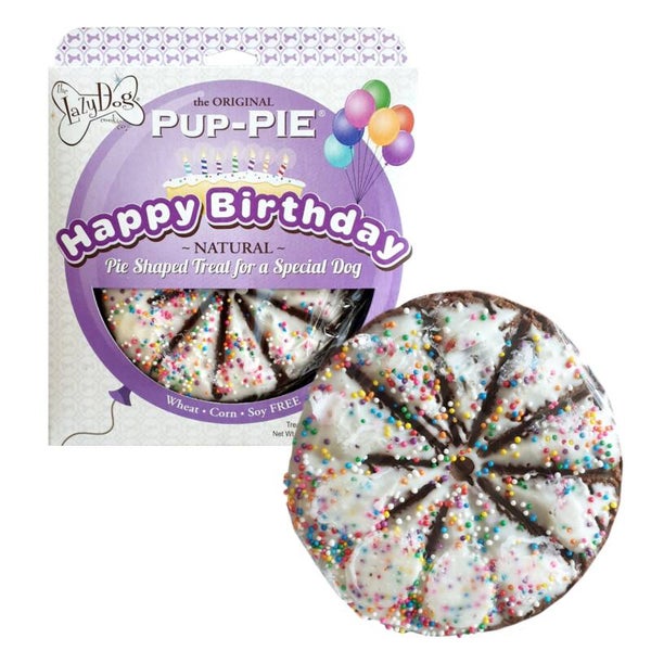 Taartje "Happy birthday" Lazy dog