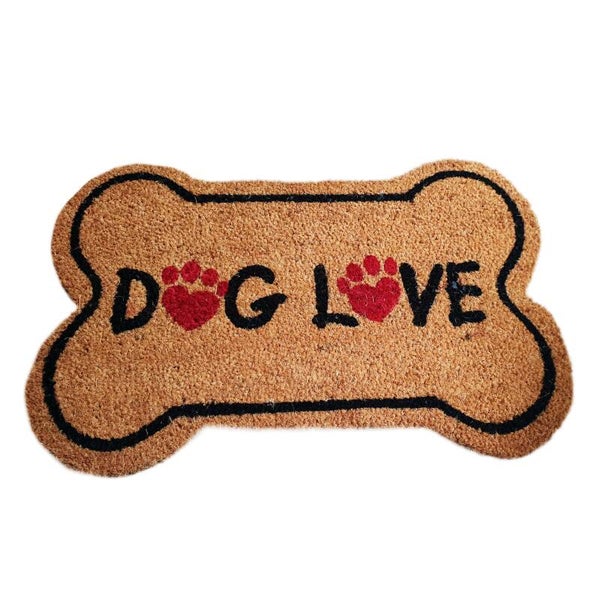 Deurmat Dog love