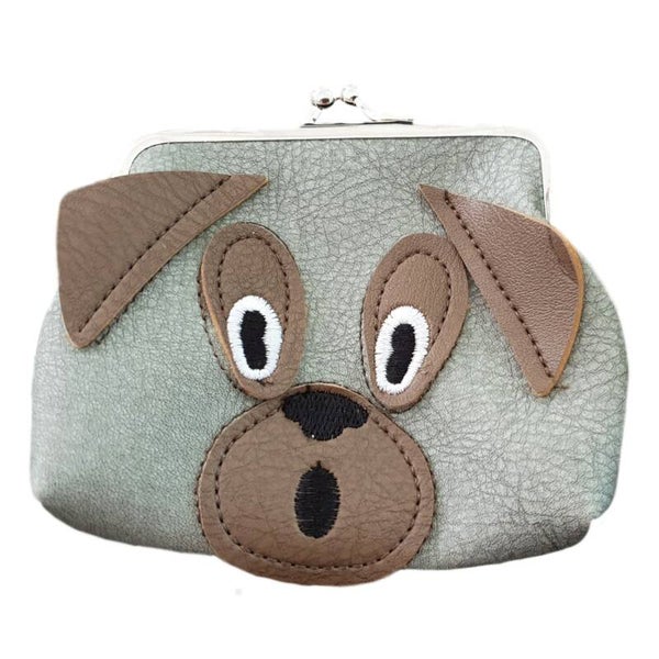 Portemonnee Hond grijs