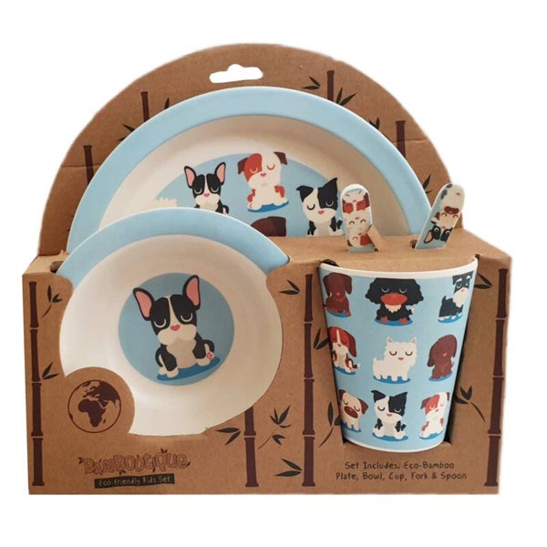 Bestekset bamboe Hond