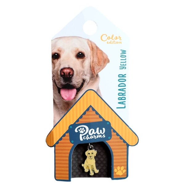 Bedeltje "Labrador geel"