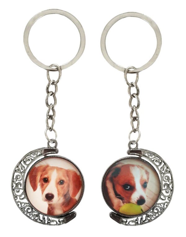 Sleutelhanger dubbelzijdig "Beagle"
