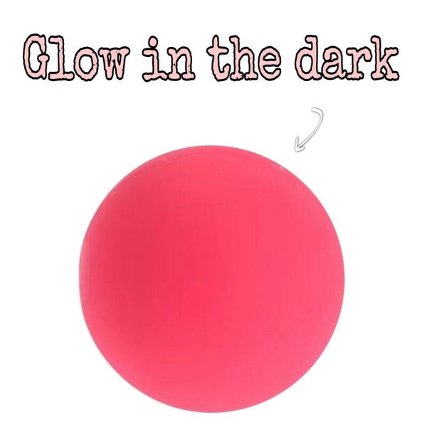 Bal "Glow in the dark" roze