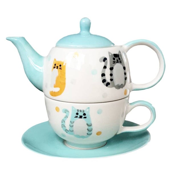 Tea for one "Lichtblauw"