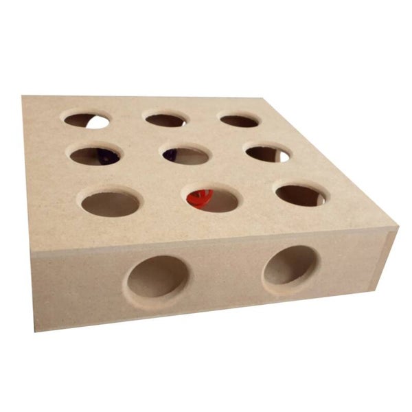 Speelvierkant met gaten