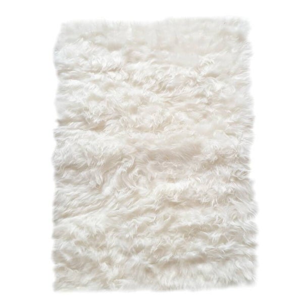 Vet bed "Agora" Ivoor- Wit 100x75