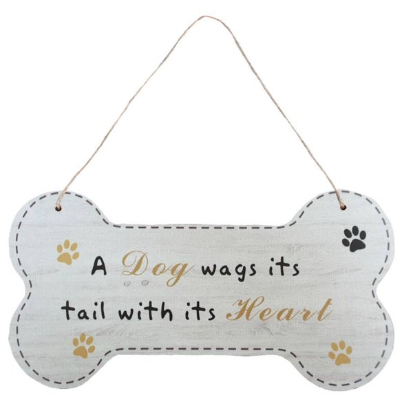 Bordje "Wag tail